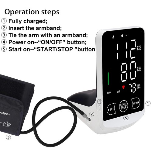 Blood pressure monitor - pressure,