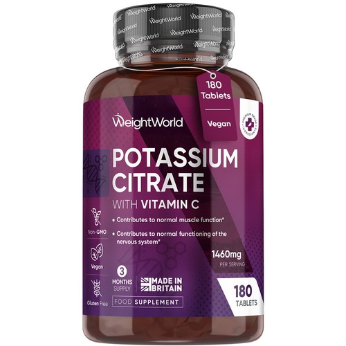 Potassium citrate 180 tablets - citrate,