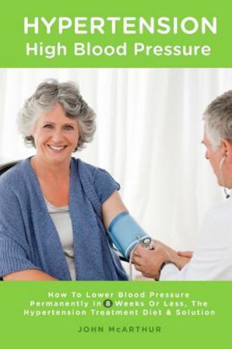 Paper back book hypertension - back,